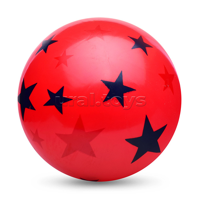 Мяч надувной PVC "Звезды" 22,5 см., 60 гр. (цвет микс)