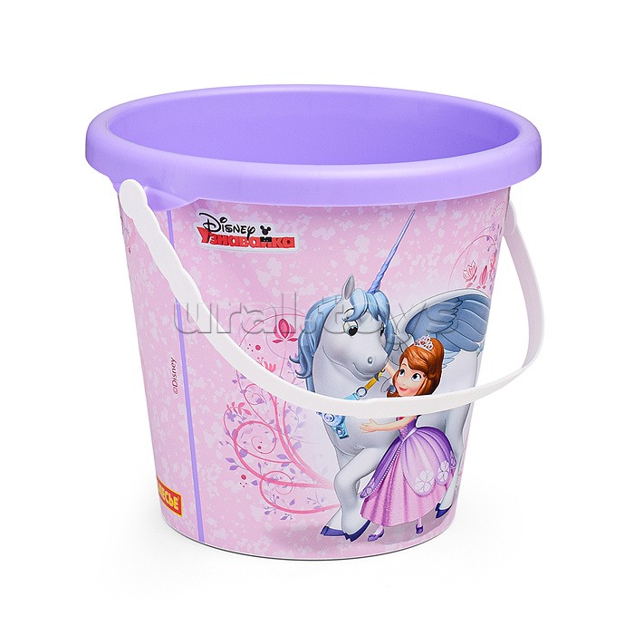 Ведро большое с наклейкой