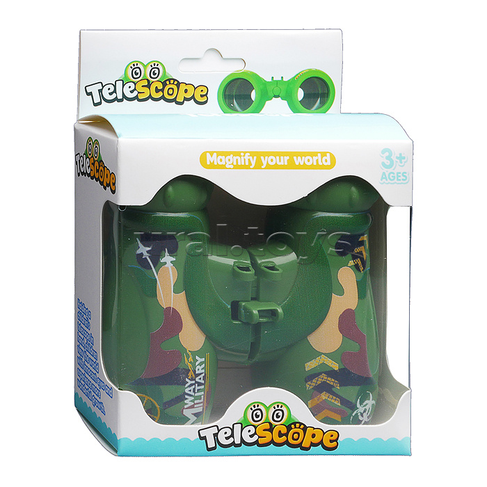 Бинокль "Военный разведчик" в коробке