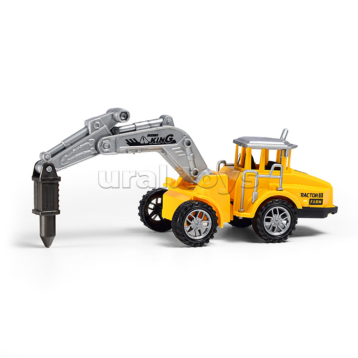 Машина "Строительная техника" (Микс) в пакете