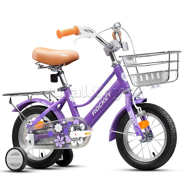Велосипед 12" Rocket Emma, цвет сиреневый