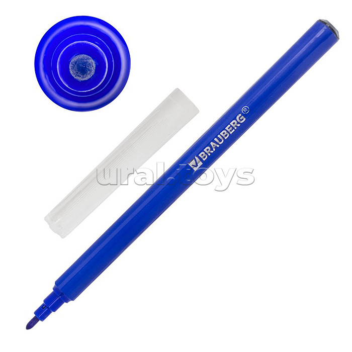 Фломастеры "PREMIUM", 6 цветов, ультрасмываемые, классические, вентилируемый колпачок