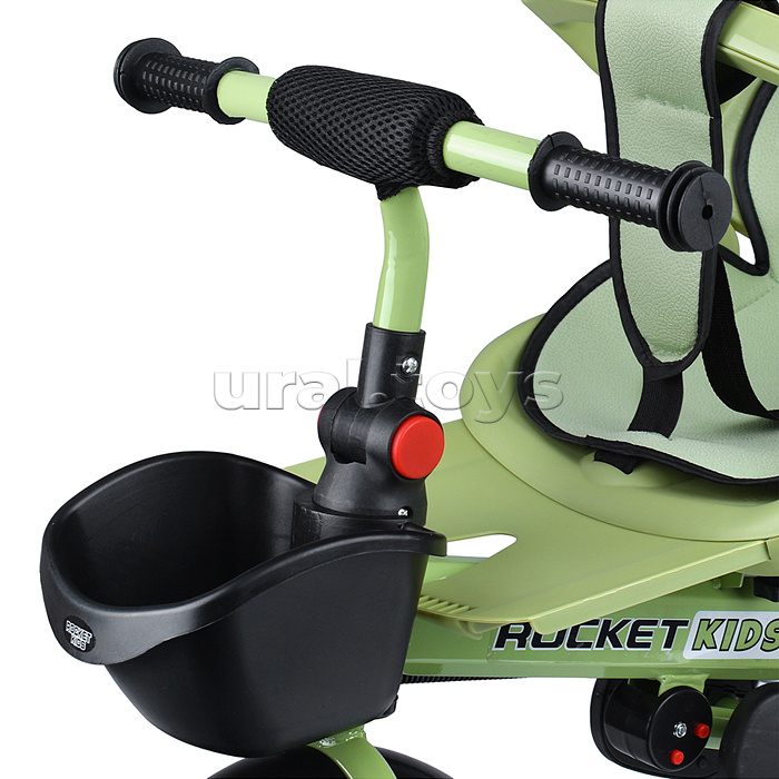 Велосипед 3-х колесный, зеленый