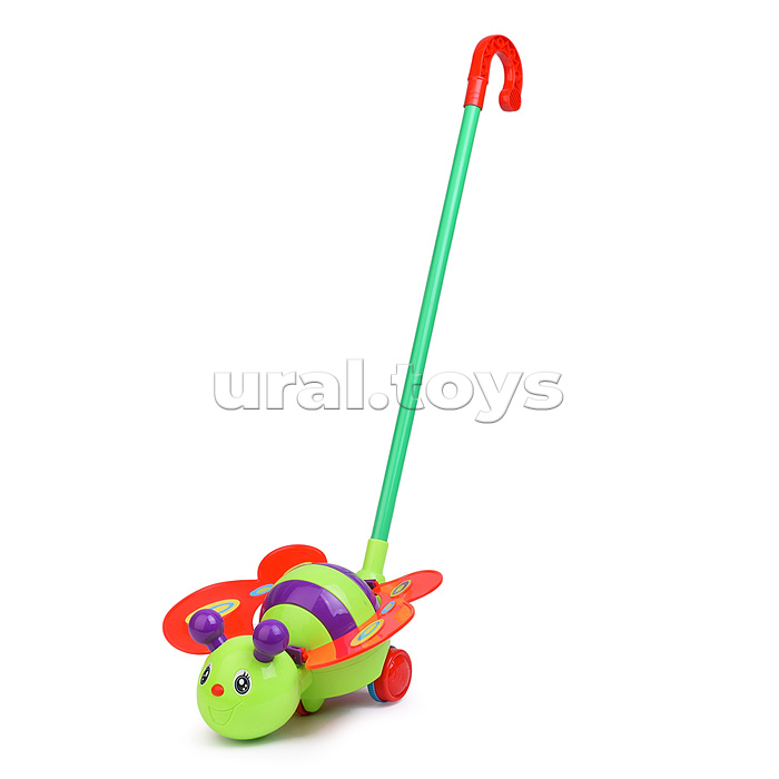 Каталка 0376 "Яркая бабочка" в пакете