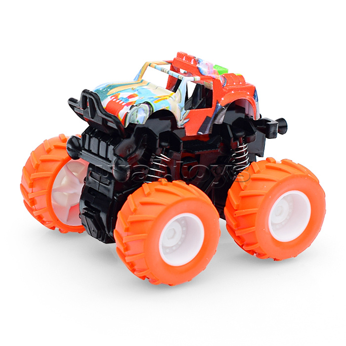 Машина "Большая шина №2" в коробке