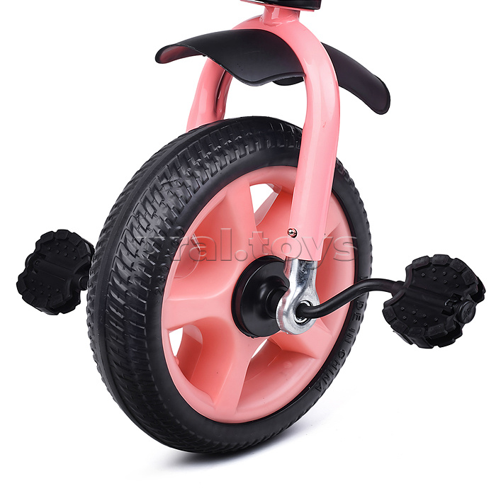 Велосипед 3-х колесный, розовый