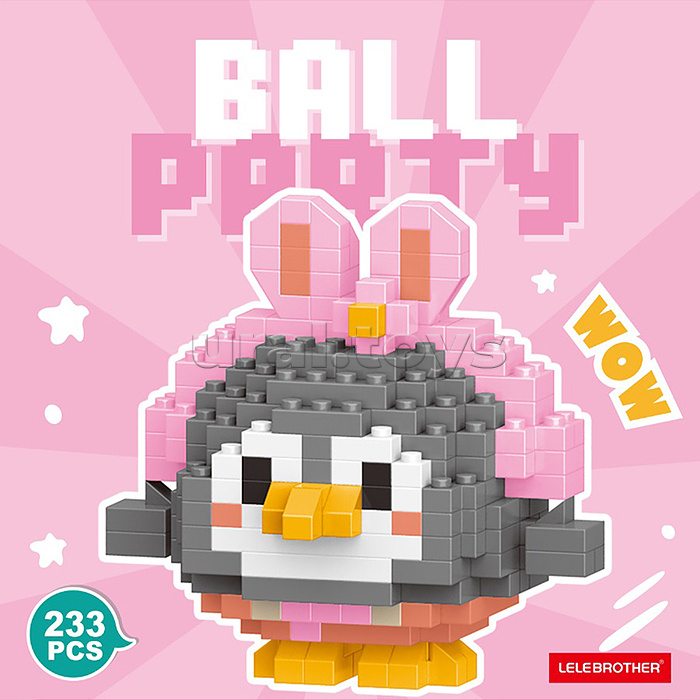 Конструктор "Пингвин" (233 дет.) в коробке