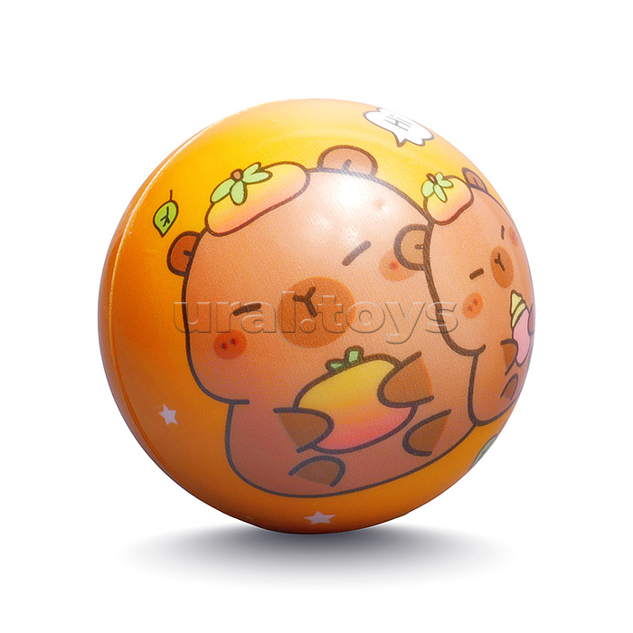 Мяч детский "Капибара" PU (7см) в коробке