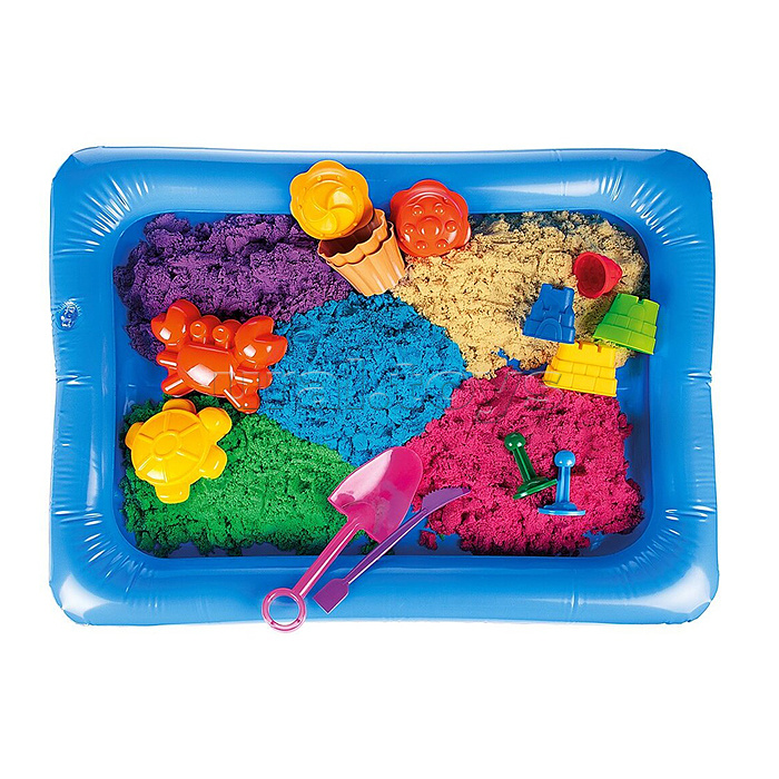 Набор для детского творчества "Умный песок c надувной песочницей"