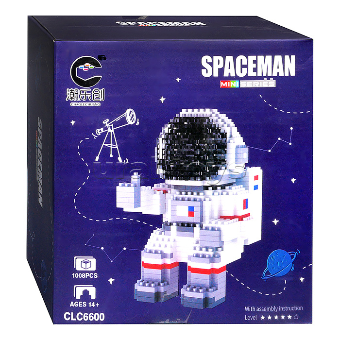 Конструктор "Космонавт" (1008 дет.) в коробке