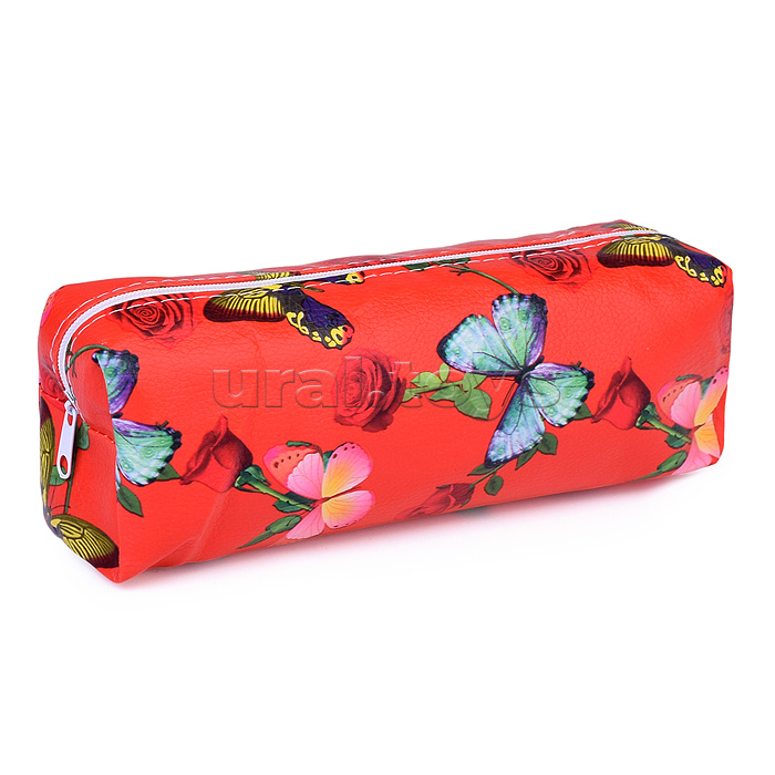 Пенал-косметичка Butterfly, 19х7х4 см, на молнии, ПВХ, ассорти 5 дизайнов, ОПП-упаковка Пенал-косметичка Butterfly, 19х7х4 см, на молнии, ПВХ, ассорти 5 дизайнов, ОПП-упаковка