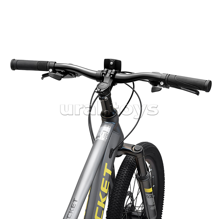 Велосипед 20" Rocket MP-200, цвет серый/желтый, размер 11"
