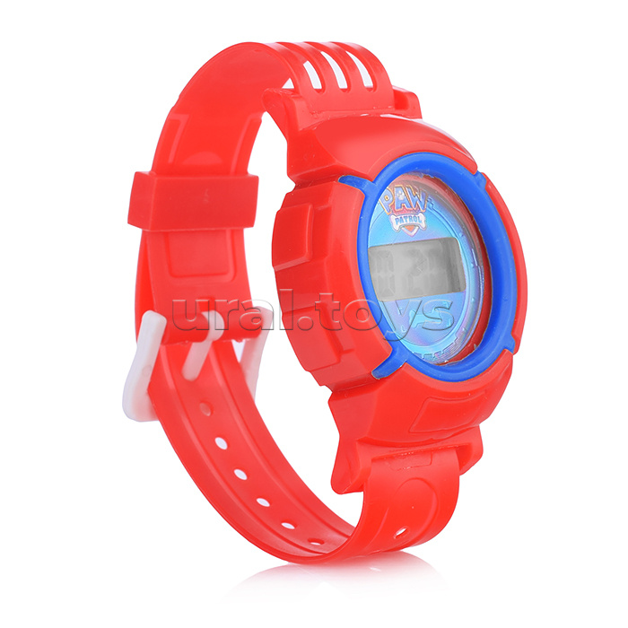 Часы "Щенячий Патруль" (время, дата) на блистере