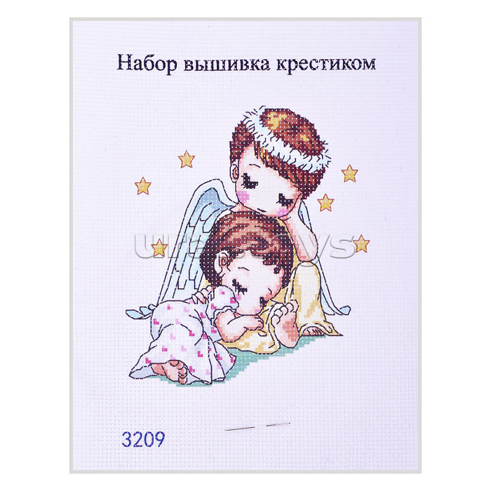 Набор для вышивания крестом 20,5 х 26 см, в ассортименте 10 дизайнов. Набор для вышивания крестом 20,5 х 26 см, в ассортименте 10 дизайнов.