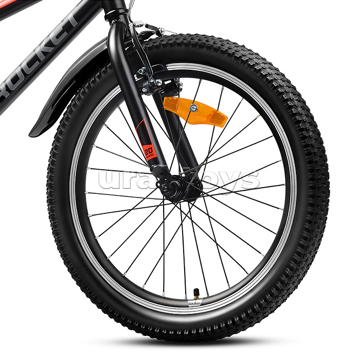 Велосипед 20" Rocket Crux, цвет черный, размер 11"