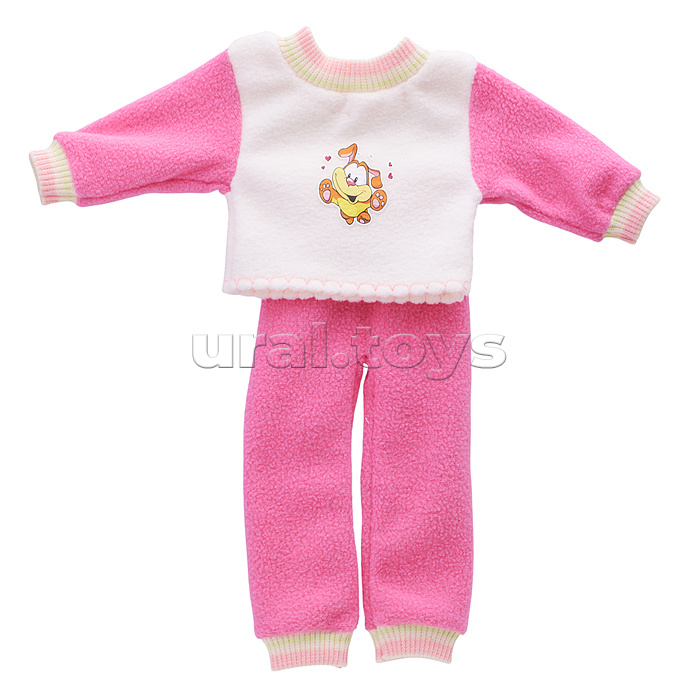 Одежда для куклы Паола 32 см. (спортивный костюм из флиса)