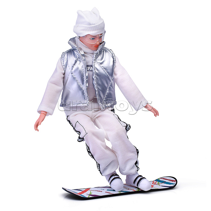 Кукла "Зимнии приключения" с аксессуарами, в коробке