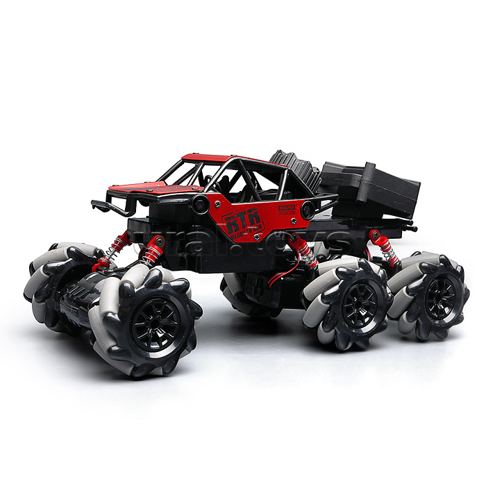 Машина "Шестиколесный Монстр" р/у, 27 MHz,в  коробке