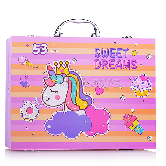 Набор для юного художника "Мечтающий Единорог" (53 предмета)