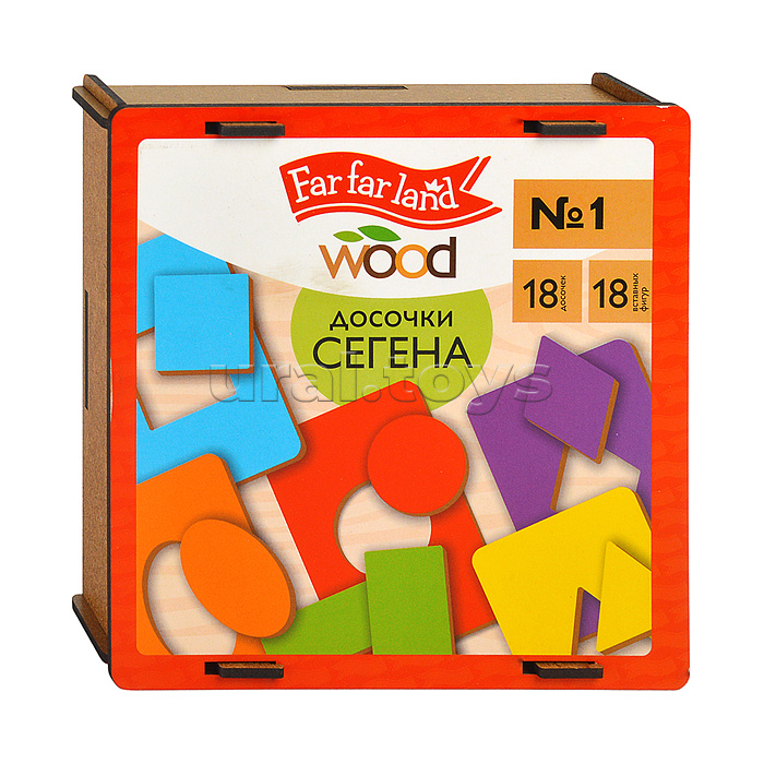 Лото "Досочки Сегена" № 1 (18 карт. 18 эл) Far far land Wood