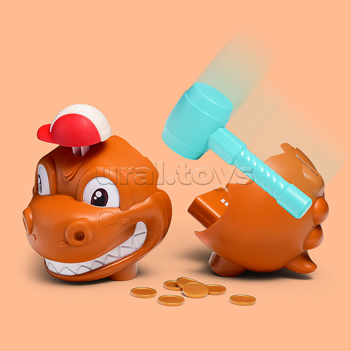 Копилка "Динозавр" в коробке