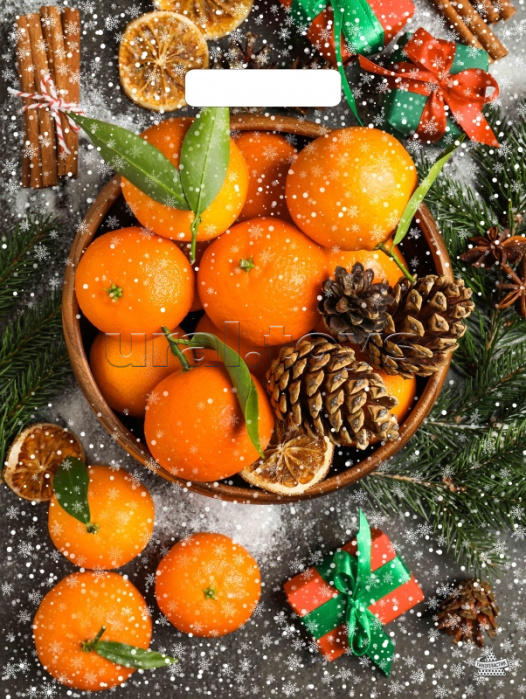 Пакет "Мандарины" пакет вырубной (400х310х60)