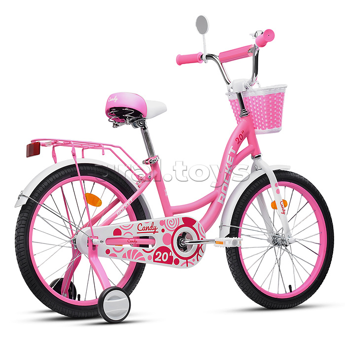 Велосипед 20" Rocket Candy, цвет розовый