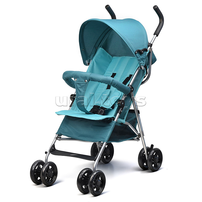 Детская прогулочная коляска-трость Prammy Teal, бирюзовый