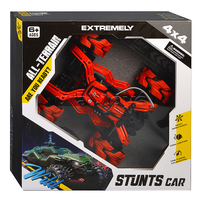 Машина "Трюкач" р/у, 27 MHz, в коробке