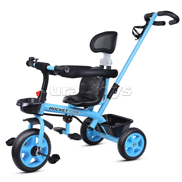 Велосипед 3-х колесный, голубой