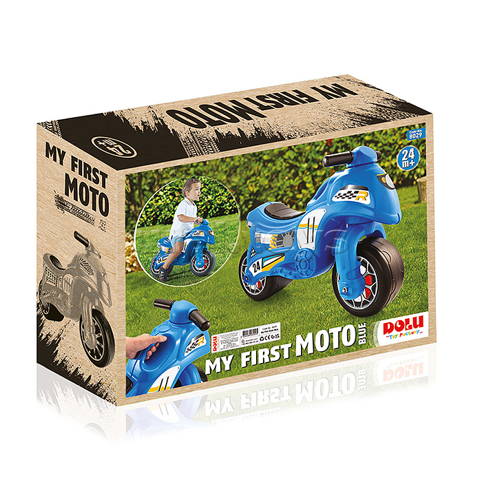 Мотоцикл-каталка My 1st Moto, синий