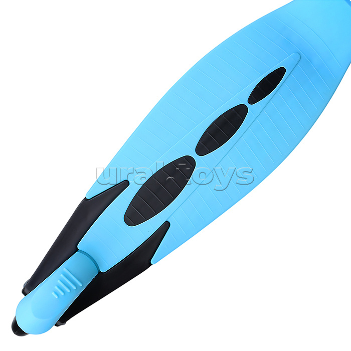 Самокат трёхколёсный ROCKET колёса PU, цвет бирюзовый