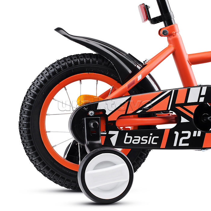Велосипед 12" Rocket Basic, цвет коралловый