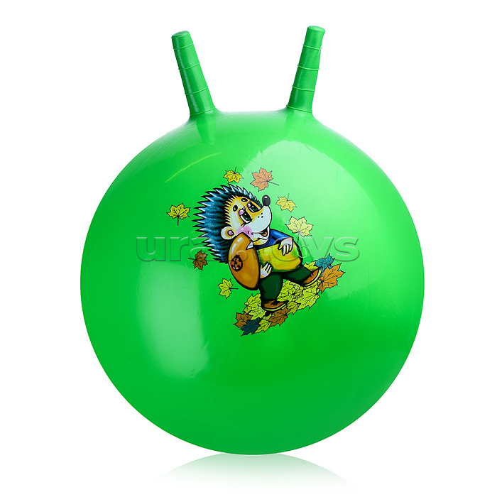 Мяч с рожками 45см "Милые зверята" (цвет в ассортименте)