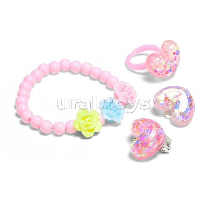 Набор украшений "Сердце" в пакете