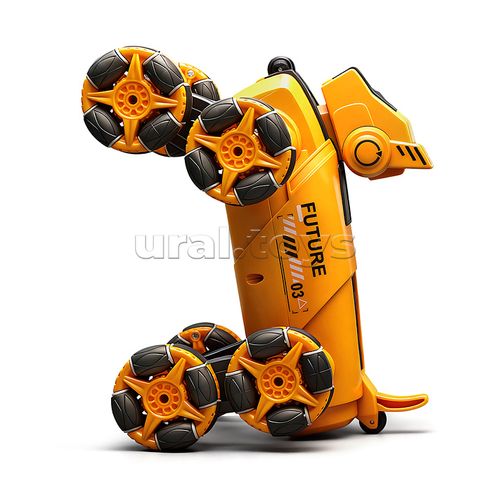 Машина "Монстр скорости" р/у, 27 MHz, с дымом, в коробке