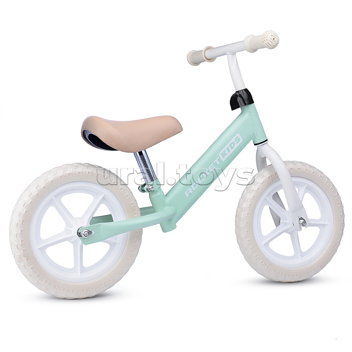 Беговел 12" Rocket, колеса EVA, цвет мятный