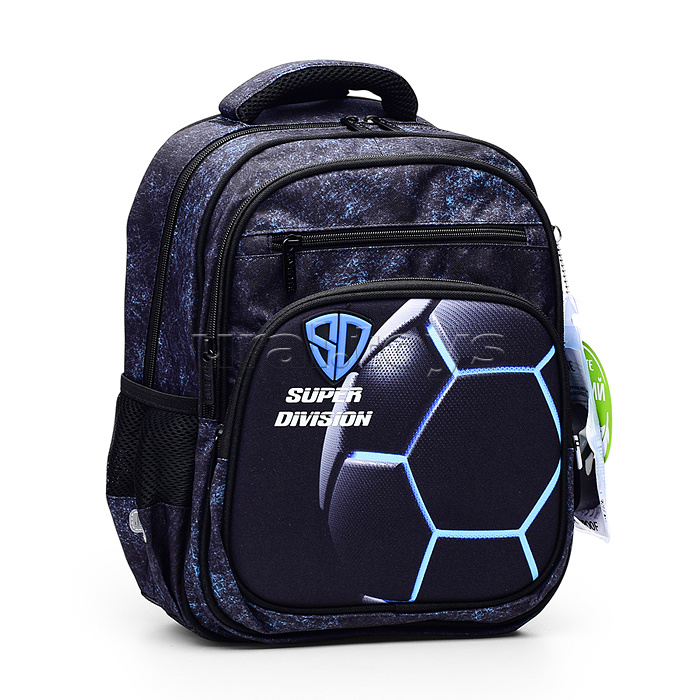 Рюкзак "Grade. Super Division" школьный жесткий 37x28x16 см (16 л) вес 700 г, 1 отделение на молнии с разделителями для учебников, 1 отделение с органайзером, 2 передних кармана, 2 боковых кармана сеткой на резинке, эргономичная формоустойчивая вентилируе Рюкзак "Grade. Super Division" школьный жесткий 37x28x16 см (16 л) вес 700 г, 1 отделение на молнии с разделителями для учебников, 1 отделение с органайзером, 2 передних кармана, 2 боковых кармана сеткой на резинке, эргономичная формоустойчивая вентилируе