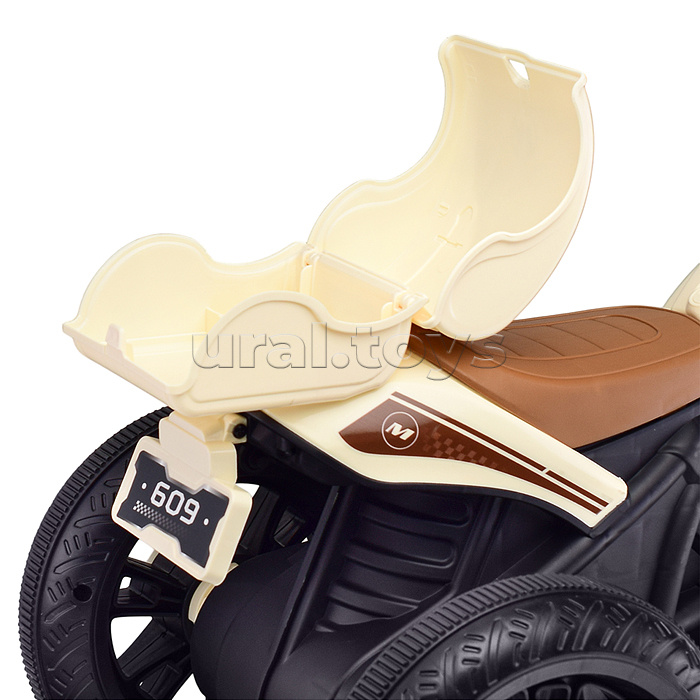 Мотоцикл U014097Y трехколесный (бежевый)