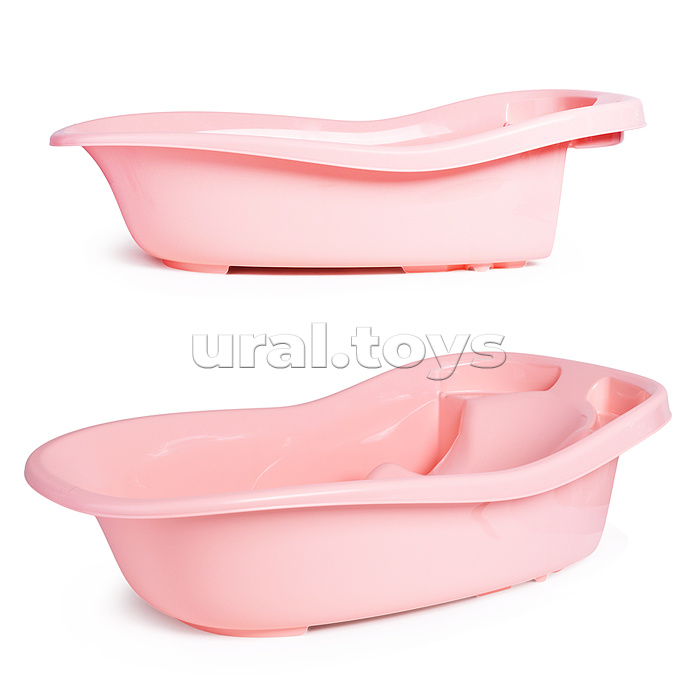 Ванна детская со сливом, 910х515х246мм, 38л (Светло-розовый)