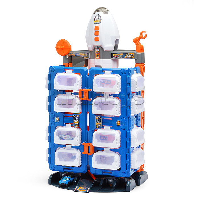 Игровой набор "Парковка космическая" в коробке Игровой набор "Парковка космическая" в коробке