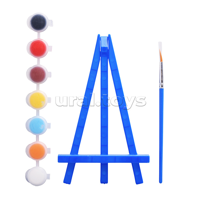 Раскраска по номерам 17х23 см "Лошадка в поле"