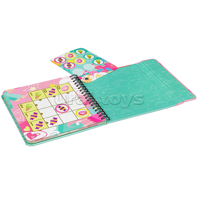 Компактные развивающие игры в дорогу "Сладкое королевство!" логическая игра