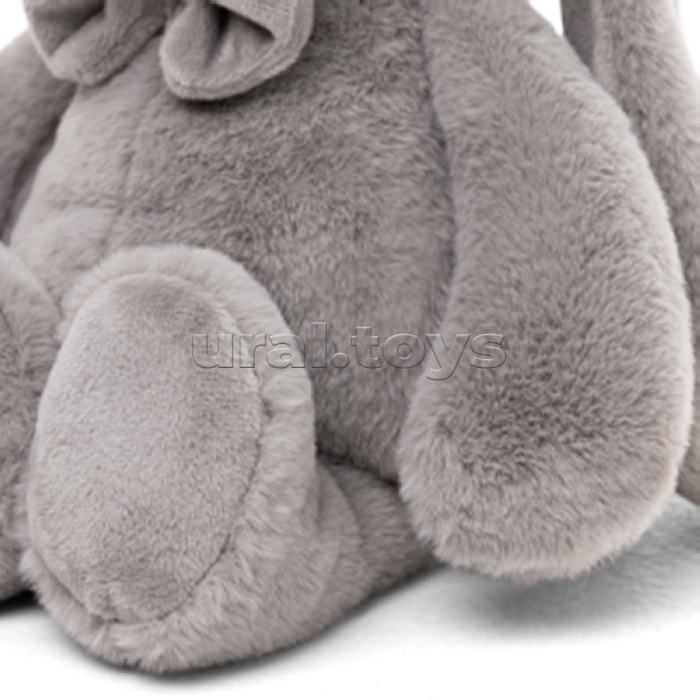 Зайчик Зак, 38см сидя, серый Зайчик Зак, 38см сидя, серый