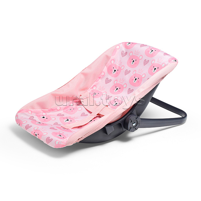 Люлька для кукол, с ручкой для переноски и ремнем безопасности