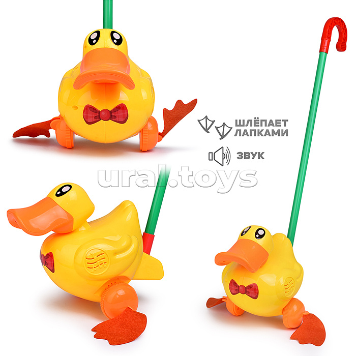 Каталка 0502 "Утка" в пакете