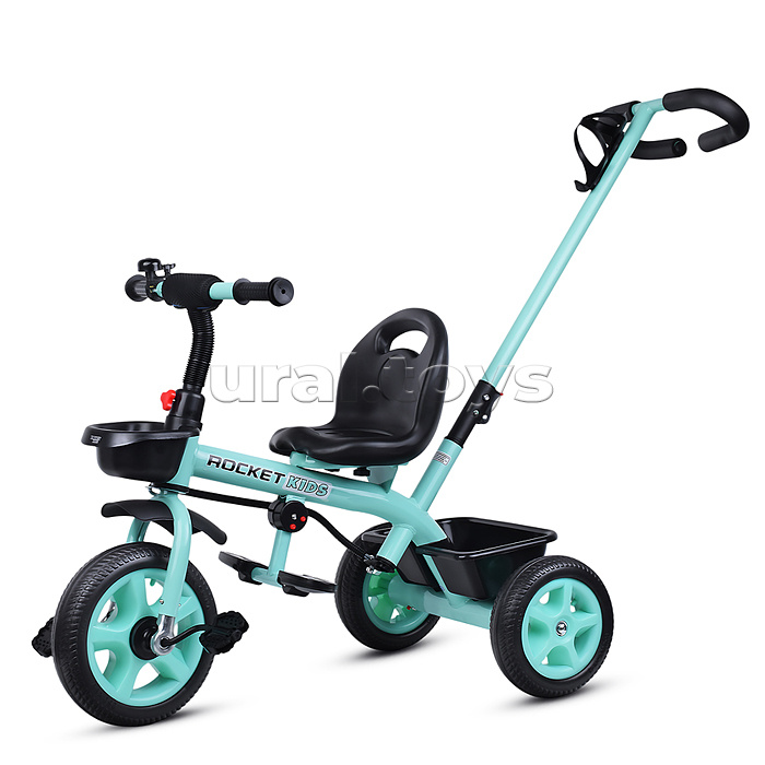 Велосипед 3-х колесный, зеленый