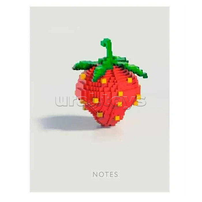 Книги для записей А6 "Strawberry" (110х145), 64л. 7БЦ, глянцевая ламинация