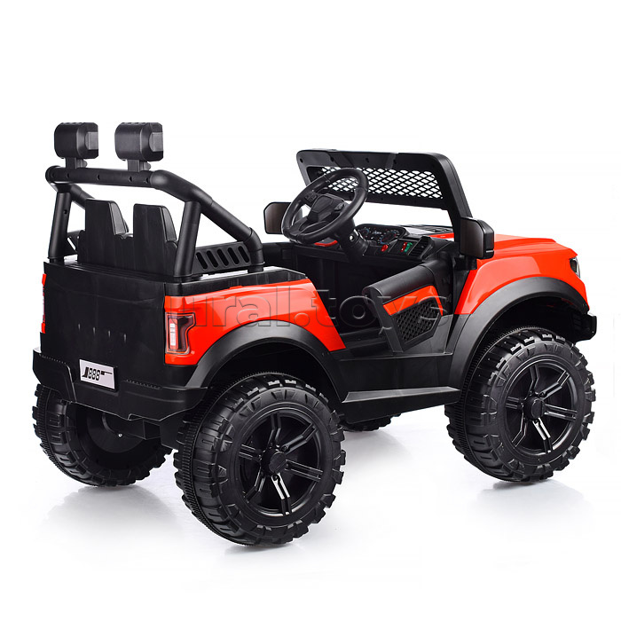 Электромобиль "Круиз" на аккумуляторе, с р/у управлением, в коробке (красный)