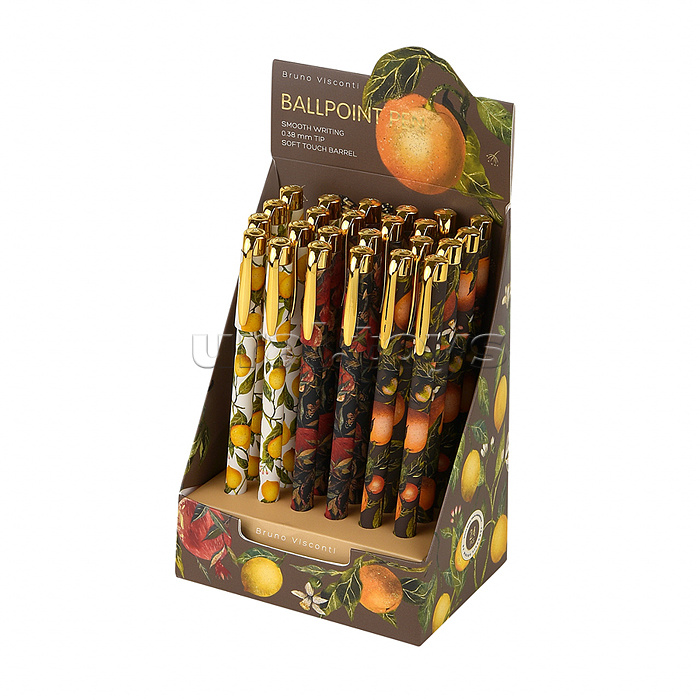 Ручка "Flora. Paradise" шариковая 0.38 мм, синяя